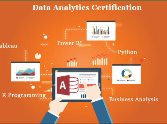 Data Analyst Course in Delhi, 110010.Certification