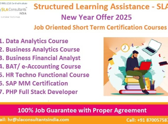 Data Analyst Training Institute in Delhi, 110081