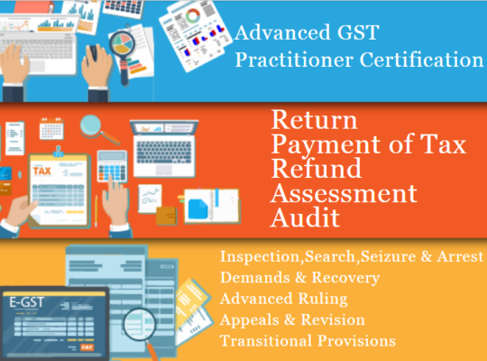 GST Course in Delhi 110046, SLA. GST institute